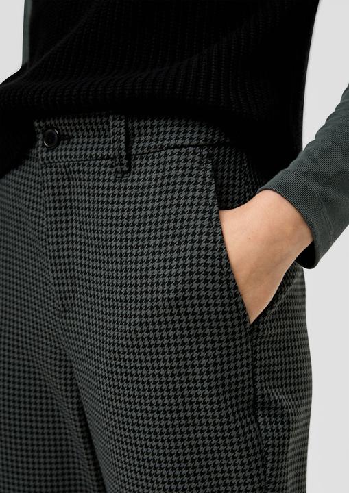 Immagine prodotto s.Oliver Hose Regular: Hose mit Hahnentritt-Muster (46)