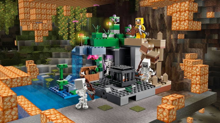 Produktbild LEGO Das Skelettverlies (21189, LEGO Minecraft)