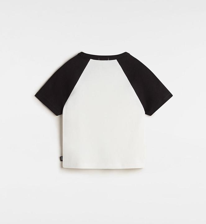 Produktbild Vans Clare Raglan Tee White/Black (L)