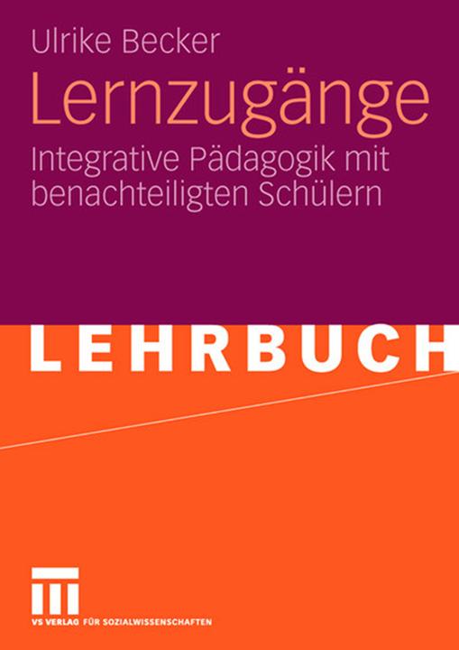 Produktbild Lernzugänge (Deutsch, Ulrike Becker, 2008)