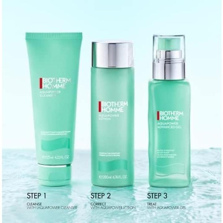 Actual product image Biotherm Homme by Aquapower Oligo-Thermal Refreshing Lotion 200ml (Aftershave Lotion, 200 ml)