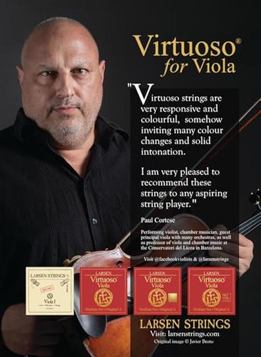 Productafbeelding Larsen Strings Altvioolsnaren Virtuoso Set A Loop Medium (4 x)