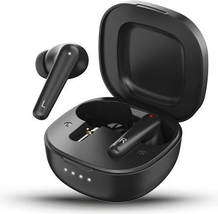 Actual product image Genius HS-M910BT microphone, microphone, track changer, black, 2.0, charging case, sports type USB-C (NC, 4 h, Wireless)