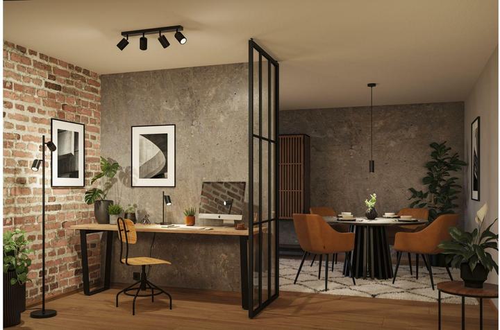 Produktbild Paulmann Spotlight Lirena GU10 max. 4 x 10W Schwarz matt Metall (GU10)