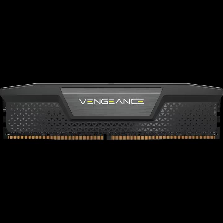 Actual product image Corsair DDR5 64GB PC 6600 CL32 KIT (2x32GB) VENGEANCE Black retail (2 x 32GB, 6600 MHz, DDR5-RAM, DIMM)