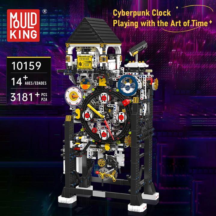 Produktbild Mould King Cyberpunk Uhr