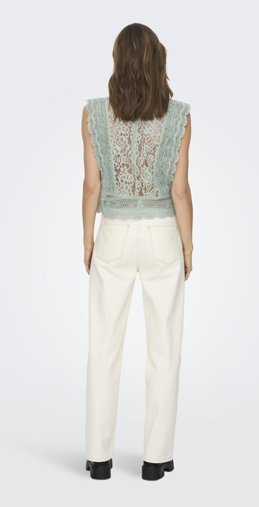 Actual product image Only Cropped lace top (XL)
