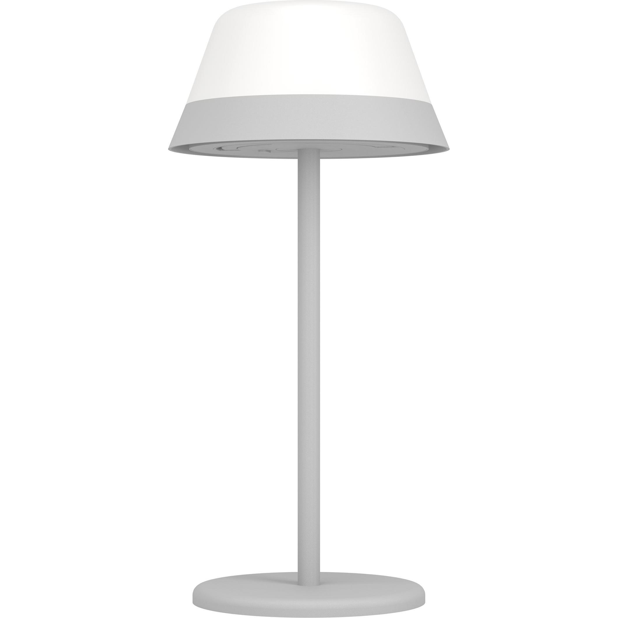 Thumbnail - EGLO, Tischlampe, Leuchten Akku-Tischleuchte MEGGIANO 1.5W, 32 cm, Grau, Dimmbar (170 lm)