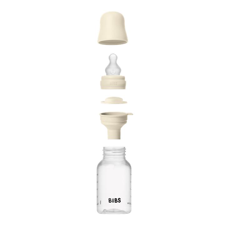 Actual product image Bibs Anti Colic Bottle Silicone 150 ml Slow Flow Ivory (150 ml)