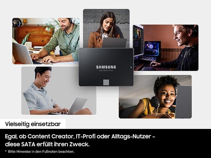 Actual product image Samsung 870 EVO (1000 GB, 2.5")