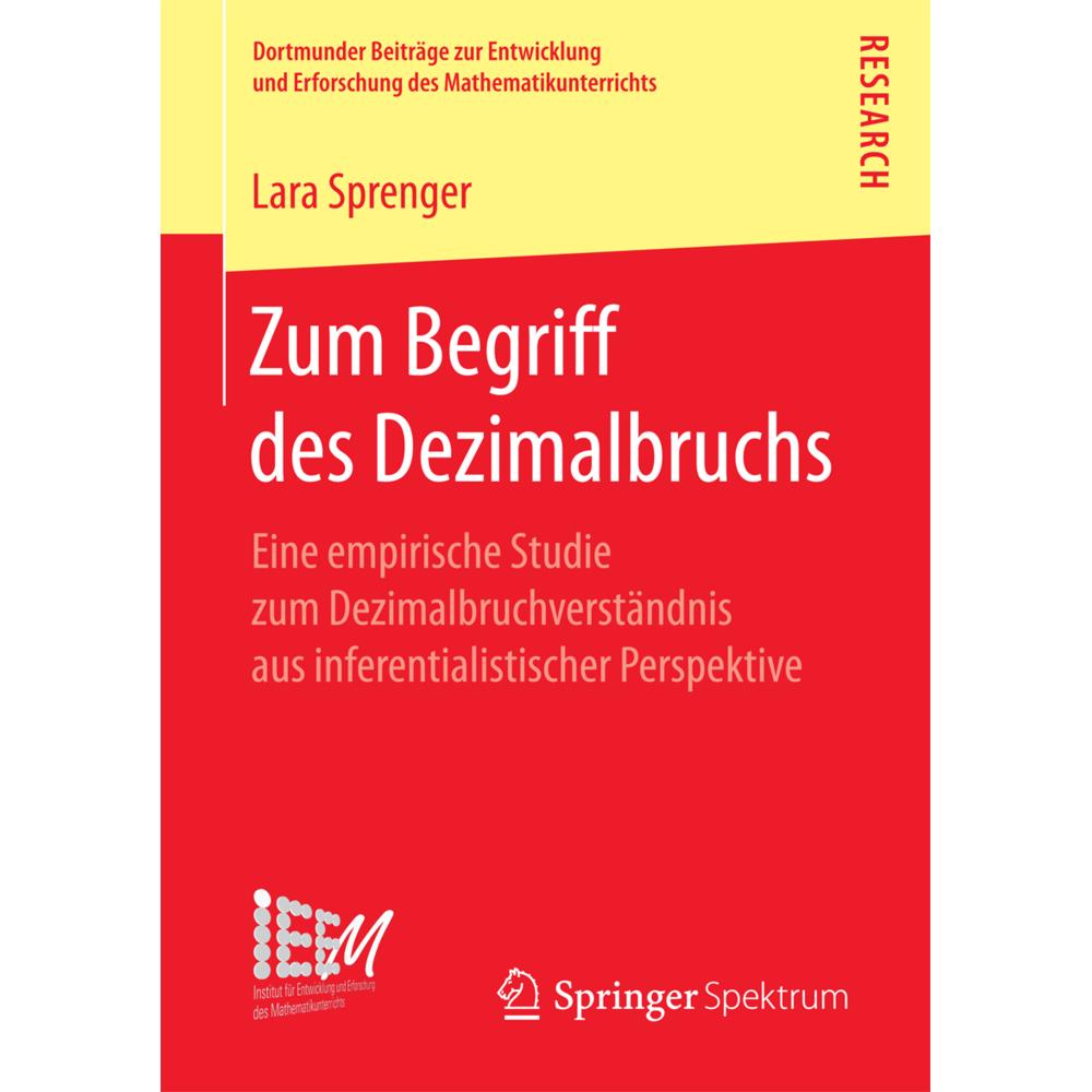 Zum Begriff des Dezimalbruchs, Fachbücher von Lara Sprenger