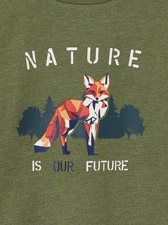 Immagine prodotto Vertbaudet Jungen Shirt mit Fuchs-Print (158, 164)