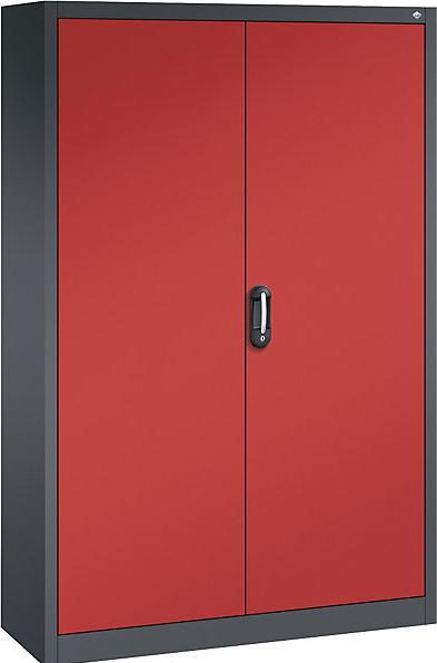 Black grey RAL 7021, Fire red RAL 3000, Light grey RAL 7035