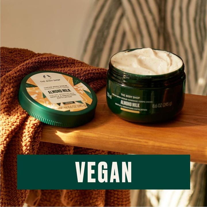 Productafbeelding The Body Shop Amandelmelk lichaamsscrub (240 ml)