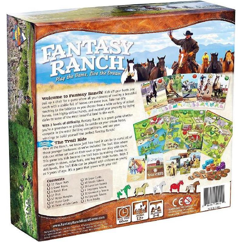 Thumbnail - Spielefaible SPF32068 - Fantasy Ranch: Ein Reiterhof-Spiel - Brettspiel, 2-4 Spieler, 12 Jahren (DE-Ausgabe) (Deutsch)