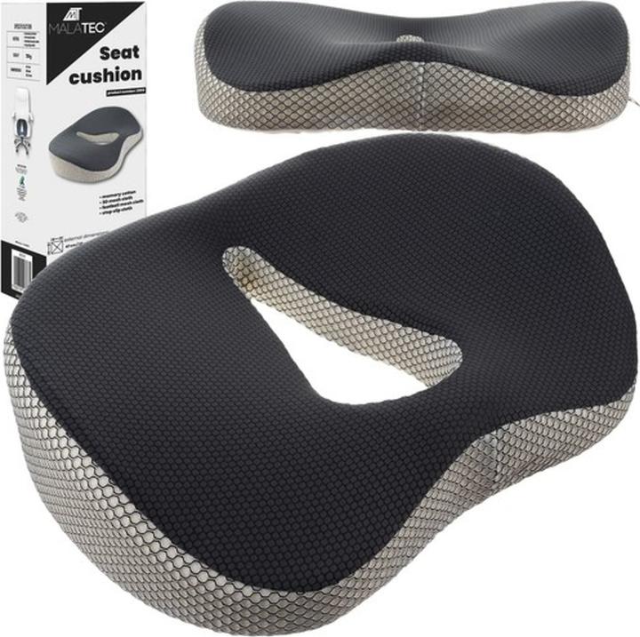 Productafbeelding Malatec Orthopädisches Sitzkissen (46 x 36 x 11 cm)