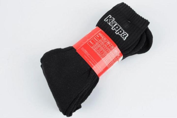 Produktbild Kappa Schwarze lange Socken (3er Pack, 39 - 42)