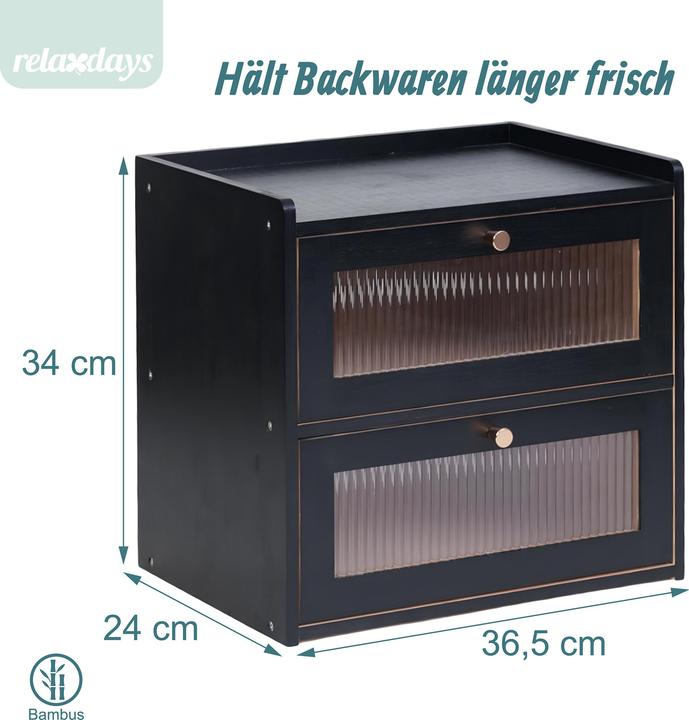 Produktbild Relaxdays Brotkasten