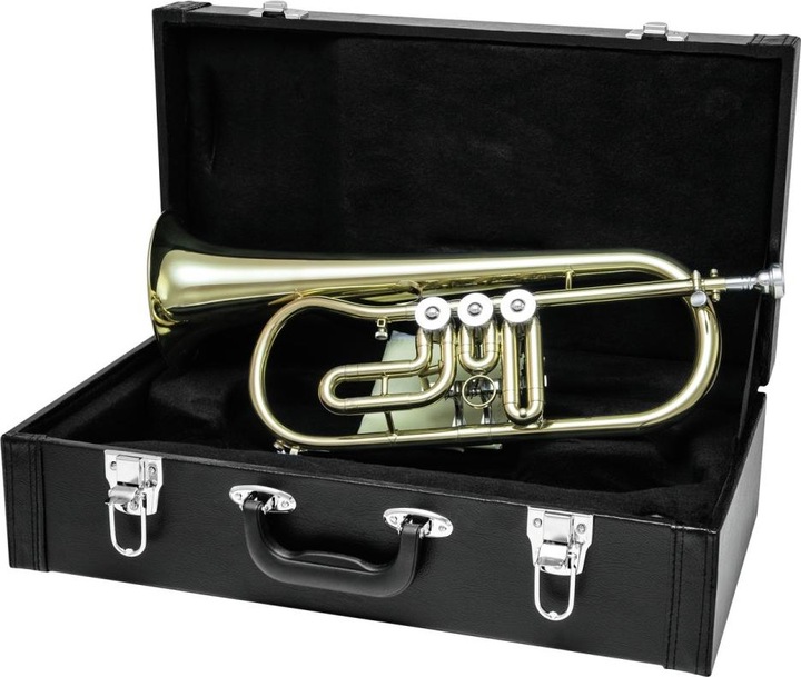Actual product image Dimavery FH-310D Bb flugelhorn rotary valve (Flugelhorn)