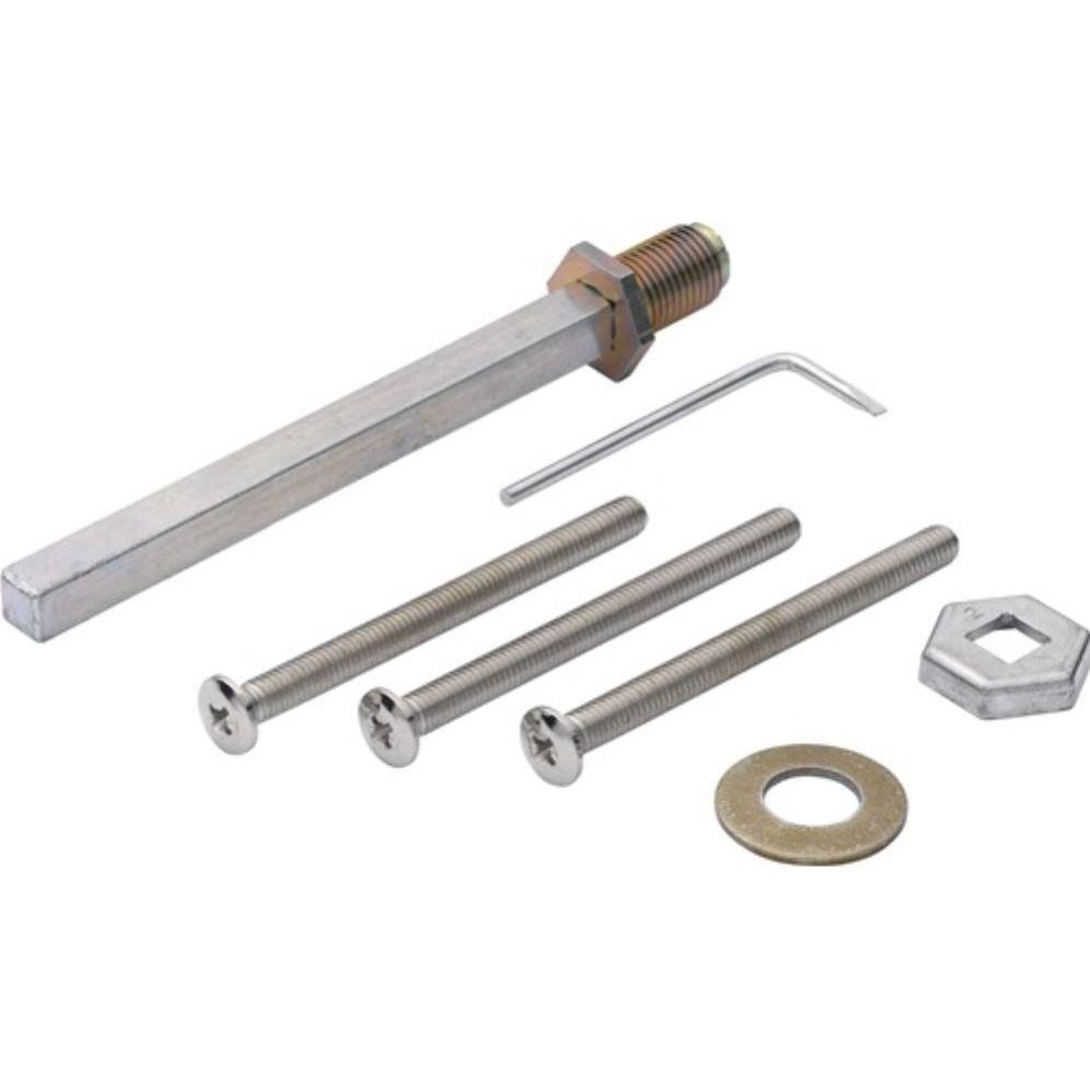 Hoppe, Türgriff + Fenstergriff, Befestigungsset K/G Schnellstift 2410/3410 Wechselschutzgarnituren 8 x 90 mm 46-51 mm (T...