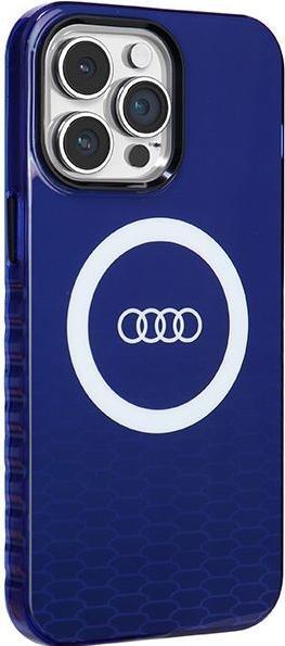 Immagine prodotto Audi IML Big Logo MagSafe Custodia iPhone 14 Pro Max 6.7" niebieski/blu navy custodia rigida (Apple iPhone 14 Pro Max)