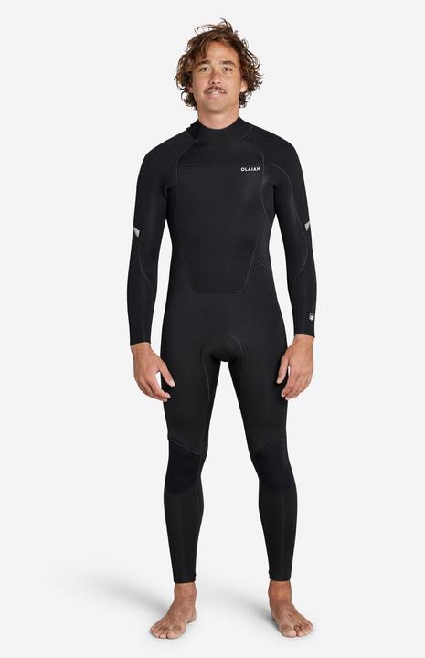 Actual product image Olaian Men's surf wetsuit 4/3 mm neoprene (4/3 mm, S)