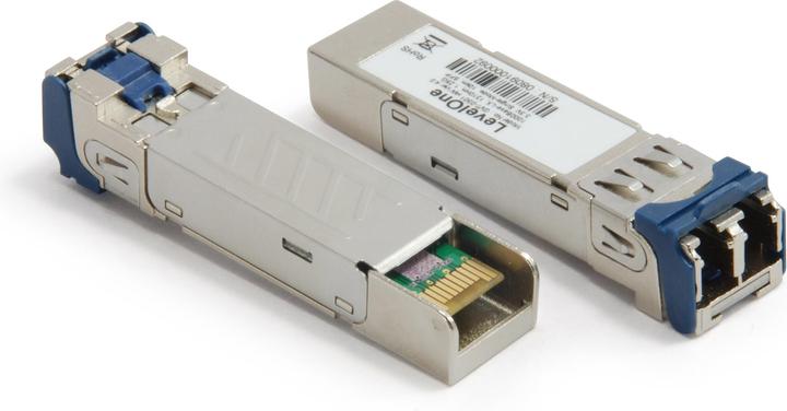Produktbild LevelOne MiniGBIC GVT-0301 SFP LX/LC Fiber SM 10km