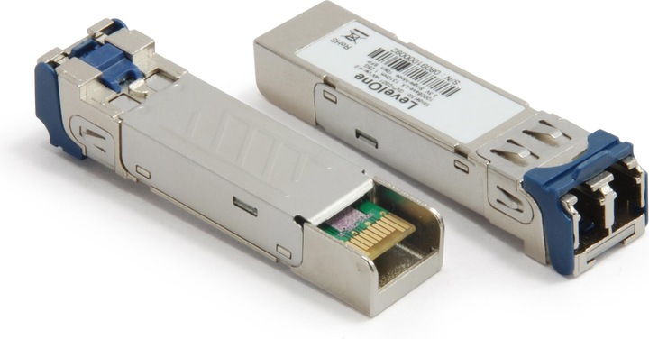 Actual product image LevelOne MiniGBIC GVT-0301 SFP LX/LC Fiber SM 10km