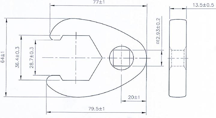 Immagine prodotto BGS Chiave a piede di porco (36 mm)