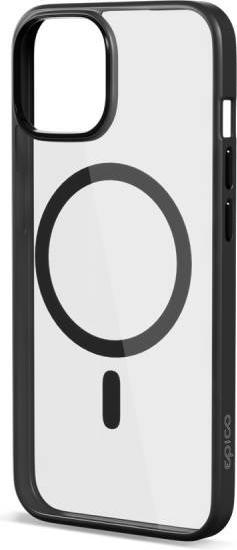 Produktbild Epico Mag+ Hero, iPhone 15 Plus - Case, Transparent/Black (Apple iPhone 15 Plus)