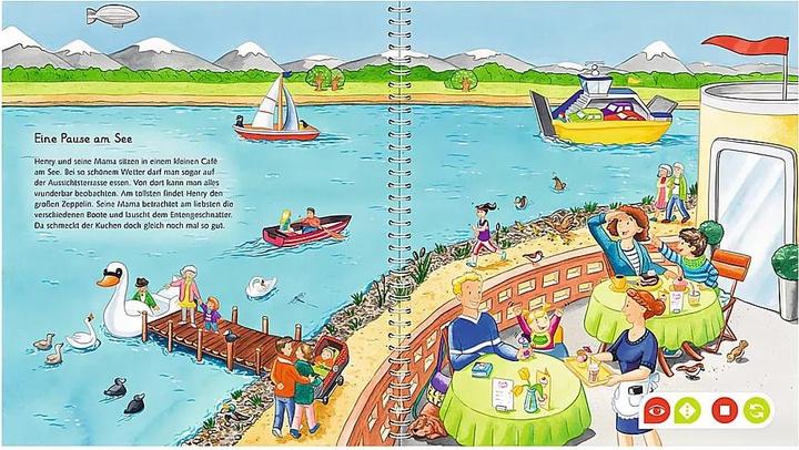 Produktbild tiptoi Mein Wörter-Bilderbuch Unterwegs (Deutsch, Katja Rau, Yvonne Follert, 2018)