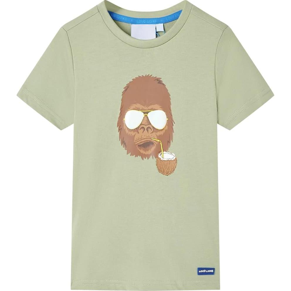 VidaXL, Jungen, Shirt, Jacklin, Grün, (116)