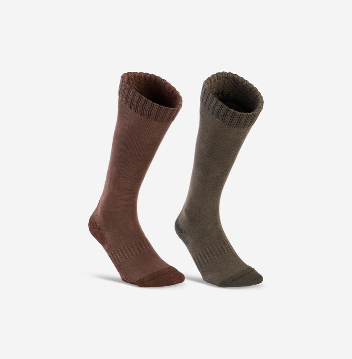 Produktbild Solognac Jagdsocken 100 hoch 2 Paar (2er Pack, 47 - 49)
