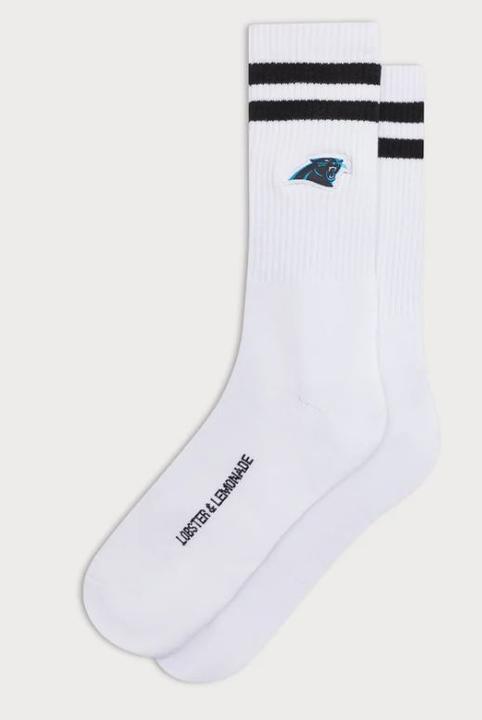 Immagine prodotto Lobster & Lemonade Carolina Panthers Stripes 90 Sport Socks white 41-46 (41 - 46)