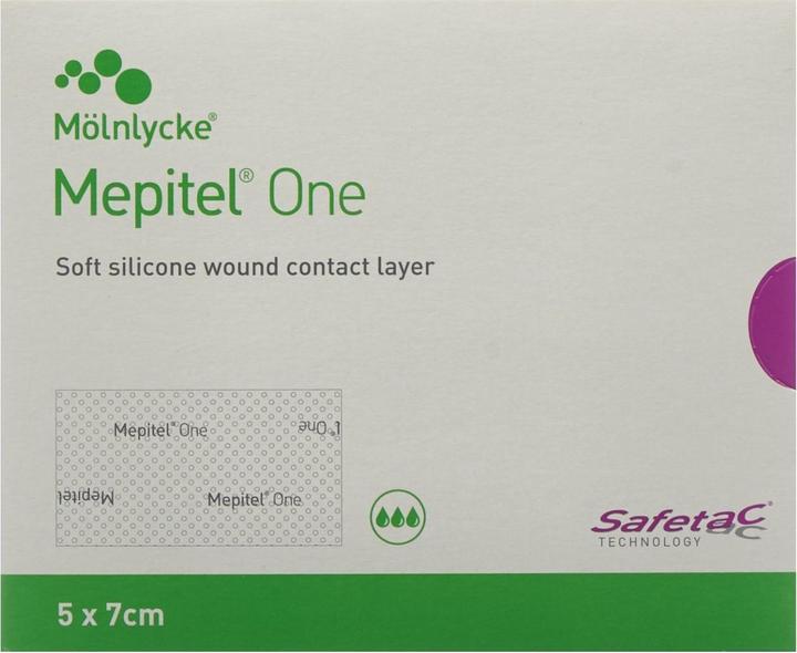 Actual product image Mepitel One Wundverband 5x7cm (neu) (5 x)
