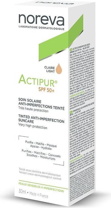Produktbild Actipur BB Creme getönt hell SPF50+ Tb 30 ml (getönt hell, 30 ml)