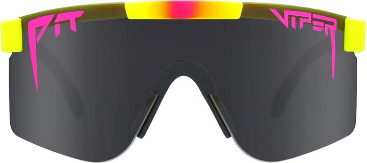 Actual product image Pit Viper The Originals The Italo Polarised (yellow-pink, Polarized Smoke)