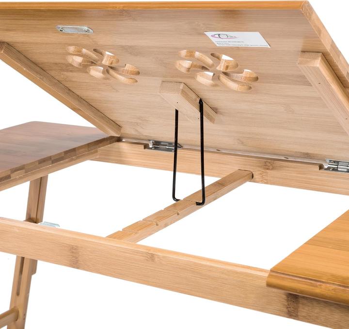 Actual product image tectake Laptop table height adjustable