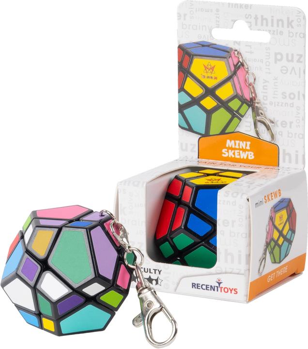 Produktbild Recent Toys Mini Skewb, d/f ab 9 Jahren, 1 Spieler, mit Schlüsselanhänger