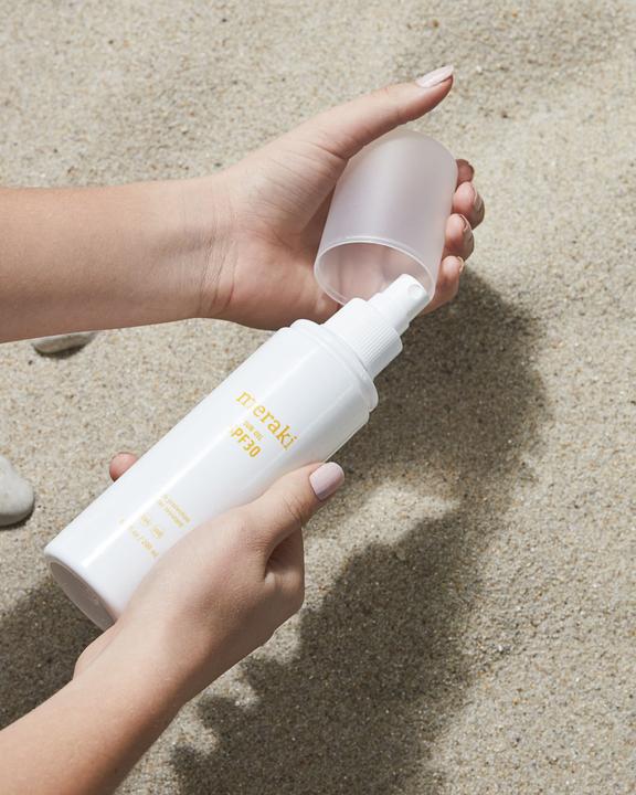 Produktbild Meraki Sonnenöl, Mildly scented (Sonnenöl, SPF 30, 200 ml, 250 g)