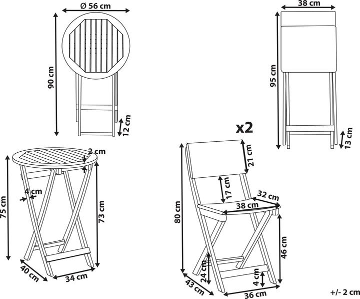 Produktbild Beliani Rivarotta