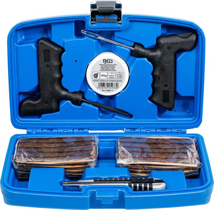 BGS Kit de réparation de pneus 54 pièces