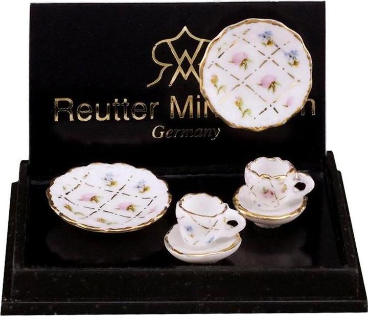 Produktbild Reutter 2 Kaffeegedecke, Gold Karo