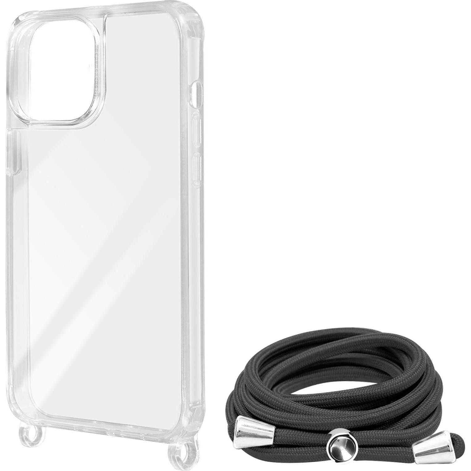Thumbnail - Avizar Corda, mit 90cm langer Kette und Bumper-Ecken Series, Handykette, Transparent