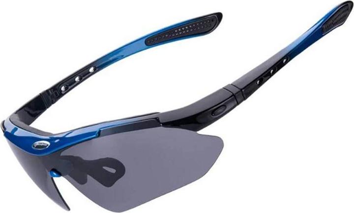 Actual product image Rockbros Cycling goggles (Blue, Blue)