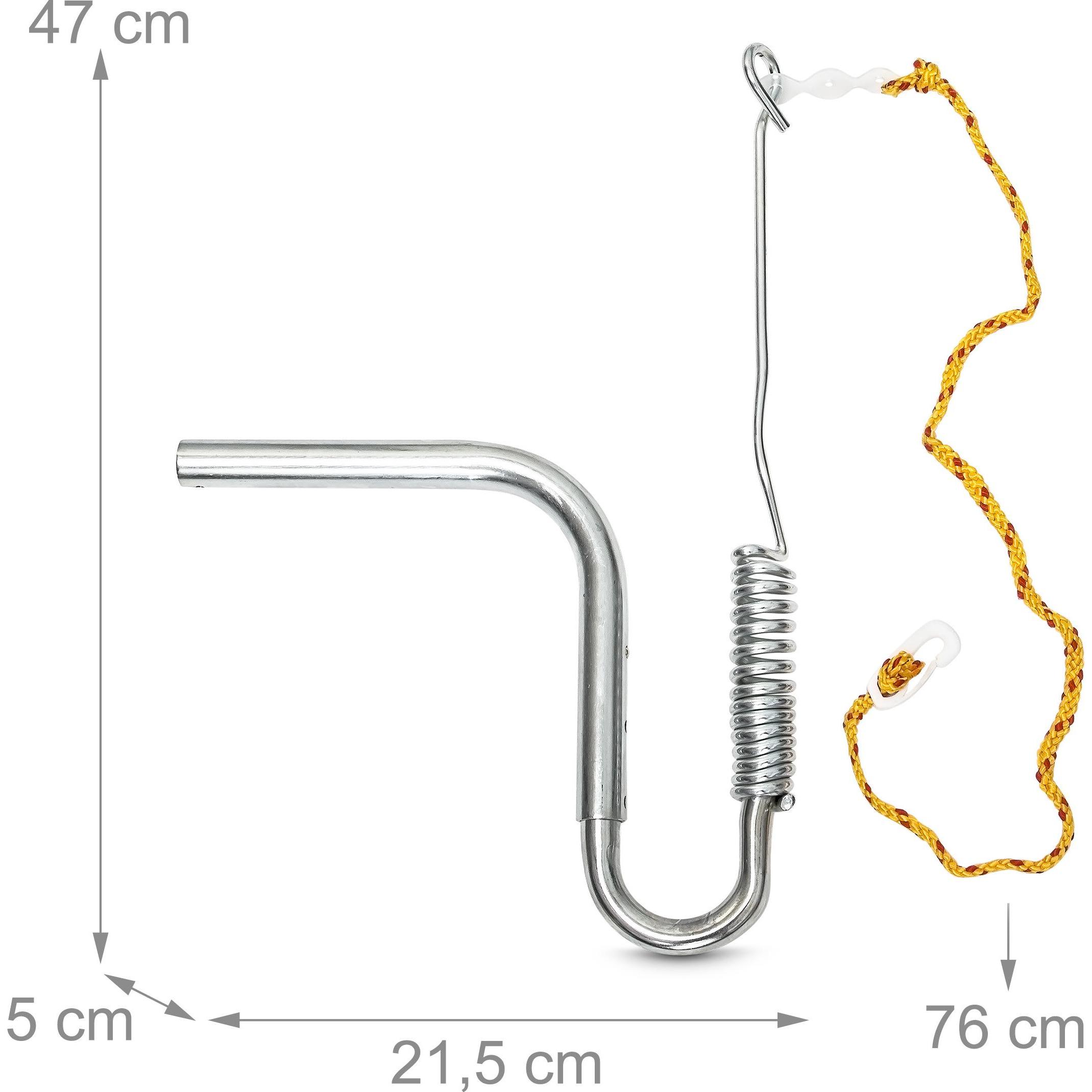 Thumbnail - Relaxdays Fahrradleine (One Size, Hund, Fahrrad), Halsband + Leine