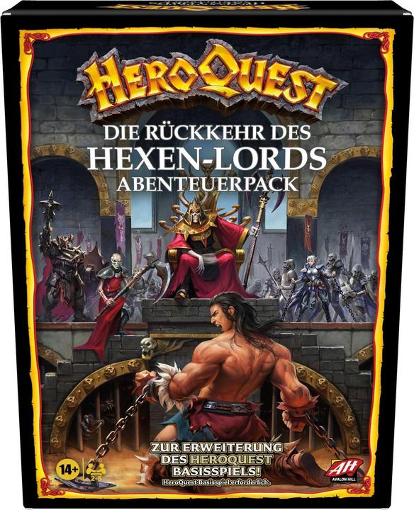 Produktbild Hasbro Gaming Expertenspiel HeroQuest: Die Rückkehr des Hexenlords (Deutsch)