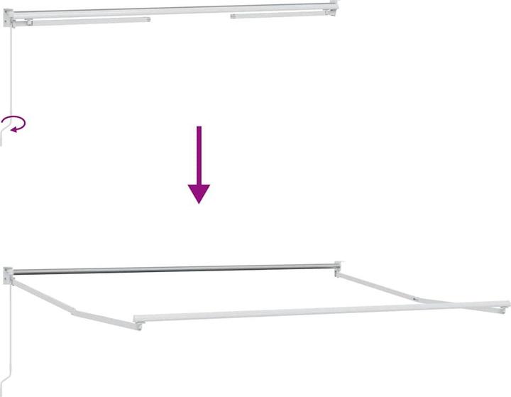 Image du produit vidaXL Store rétractable (2.50 m)