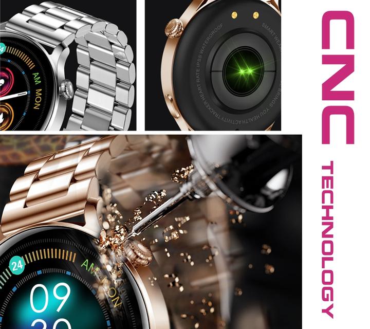 Produktbild DAMEN-SMARTWATCH RNCE81 – ANRUFE TÄTIGEN, PULSOXIMETER (sr045b) (42 mm)