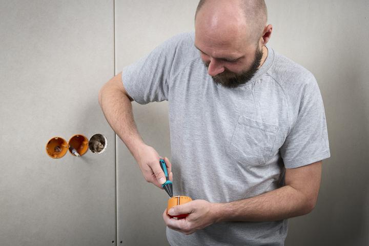 Actual product image wolfcraft 1 Hand hole cutter with centre point (40 mm)